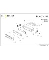 BLAU * FOCO EMPOTRAR 5L 12W  3000K BLANCO